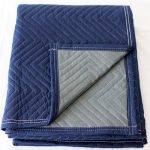 moving blanket non woven blue/gray